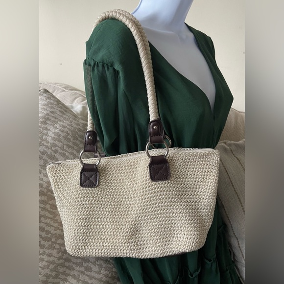Croft & Barrow® Newport Crochet Satchel - Picture 7 of 10